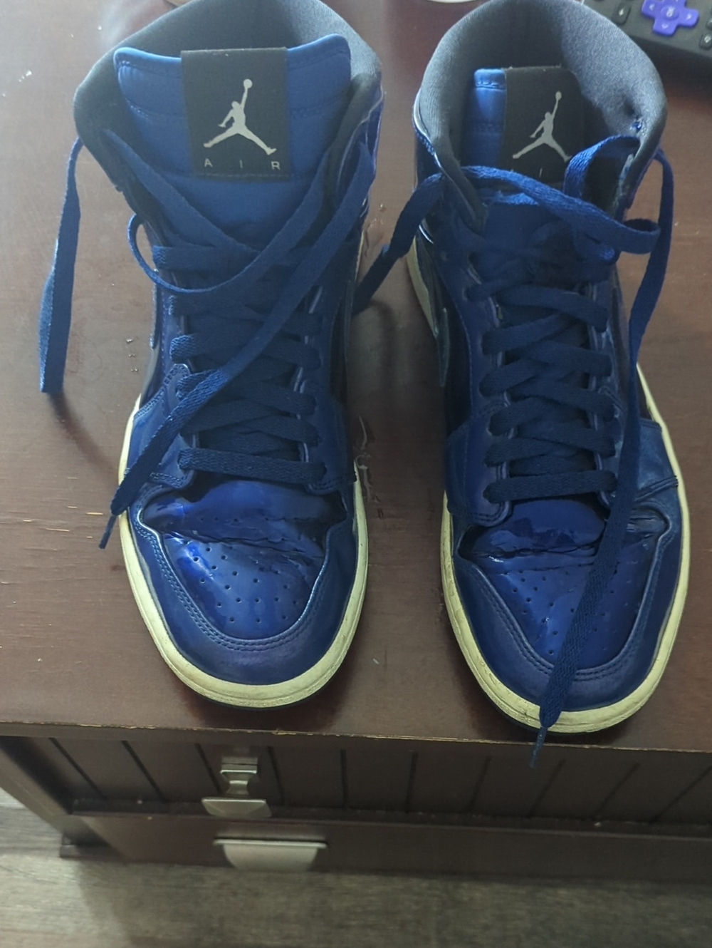 Nike Air Jordan 1 Retro High OG "Deep Royal Blue Size 9